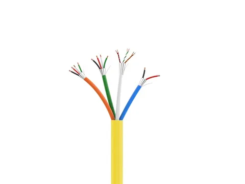 Syston Access Control Cable, 18/4C ,22/3PR ,22/2C ,22/4C  CMP Yel 500ft