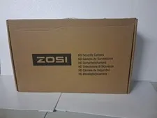 ZOSI 4x HD Security Cameras 1080P Outdoor Indoor CCTV w/ Cables Open Box