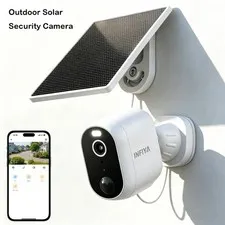 INFIYA Z1 INFIYA Solar Security Camera 2K Wireless Outdoor WiFi PIR Motion Alert