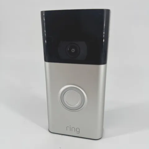 Ring 2nd Gen 5UM5E5 Silver & Black Night Vision 2-Way Talk 1080p Video Door Bell