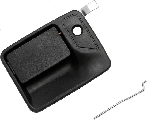 Exterior Door Handle, Front Driver Side, Compatible with 1999-2016 Ford F-250/F-
