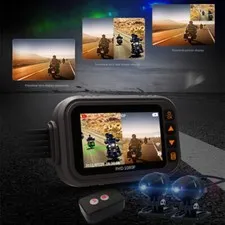 Motorcycle Camera HD 1080P DVR Waterproof Driving Video Recorder Dual Lense