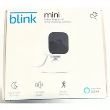 Blink Mini Indoor Plug-In HD Smart Security Camera