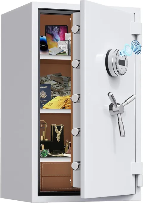 9.8 Cubic Feet Extra Large Biometric Safe Box Fireproof Waterproof