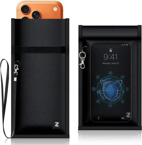 2 Pack Military Grade Faraday Bags for Phones