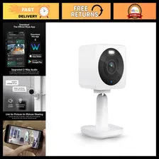 Indoor/Outdoor Security Camera with Color Night Vision, Motion Detection, HD Vid