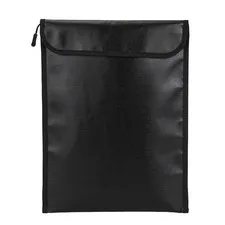 15X11Inch Fireproof Document Bag Waterproof Money Fire Safe Cash Pouch Envelope