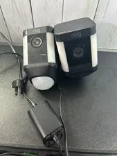 Lot Of 2 Ring Spotlight Cam Parts / No Battery