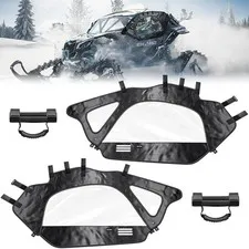 Ehaho Pair Soft Upper Doors for 2017-2025 Can Am Maverick X3 2-Seater