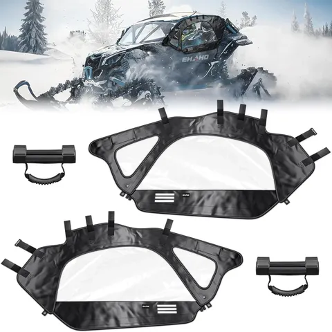 Ehaho Pair Soft Upper Doors for 2017-2025 Can Am Maverick X3 2-Seater