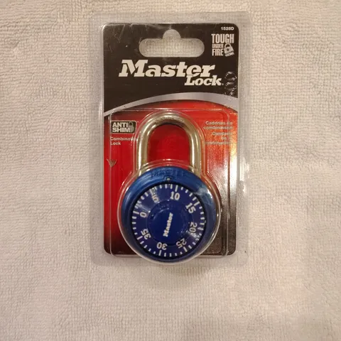 Master Lock 1-7/8" Blue Dial Combination Padlock Anti Shim Lock B26