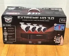 Night Owl Extreme HD 3.0 8-Channel 1TB 4 Camera Security System BRAND NEW SEALED