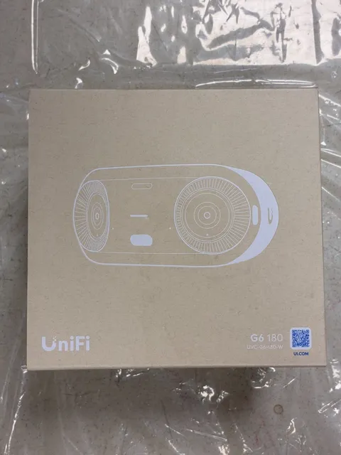 Ubiquiti UniFi G6 180 UVC-G6-180-W Dual 4K PoE Camera New Sealed White