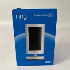New Ring Outdoor Cam Plus Battery Security Camera with 2K Video B0D241GHP5