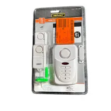 Defiant White 120 dB Siren Wireless Home Security Door/Window Alarm Kit THD-WK-2