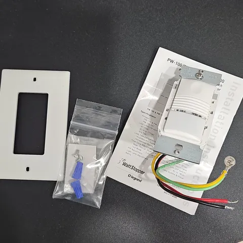 WattStopper PW-100-W 120V Passive Infrared Wall Switch Occupancy Sensor White