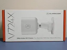 Alarm.com 1080p Outdoor Wi-Fi Camera Two-Way Audio HDR Video V724X -New & Sealed