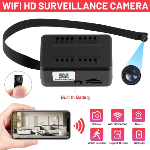 Wireless WIFI IP Mini Small DIY Buttons Camera HD 1080P Micro Video Recorder