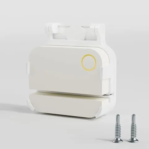 Gravity Mount Bracket for Ring Alarm (2nd Gen) Contact Sensors - Secure White