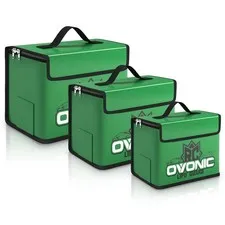 Fireproof Explosionproof Lipo Safe Bag Lithium Battery Storage Fire Resistant