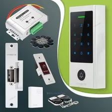 HOMSECUR IP66 APP WIFI Access Control Set Electric Strike Lock