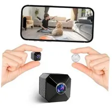 2026 Upgraded 4K Mini Wireless Security Camera, 6H Battery – Small Wireless