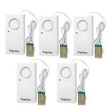 Topvico Water Alarm Leak Detector Moisture Sensor for Basements Sum... Fast Ship