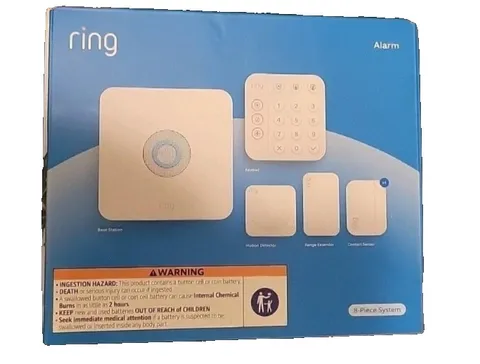 Ring Alarm 8-Piece Security Kit, 2nd Gen Home Security System NEW SEALED