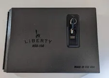 Liberty Safe HDX-150 Smart Vault for Handgun Home Defender Gray New Battery