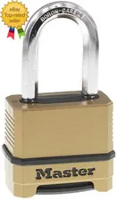 Combination Lock  Heavy Duty Weatherproof Padlock   Resettable