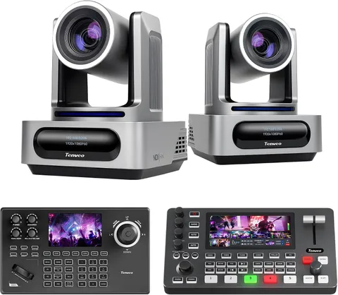 PTZ Camera Bundle - 30X AI Auto Tracking Sdi/Hdmi/Usb3.0/Lan(Poe) PTZ Camera(2Pc