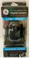 NEW Sealed GE 45256 Add-On Wireless Color Digital Security Camera Black