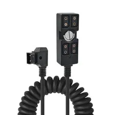 D Tap to 4 Port D Tap Female Splitter Hub Power Cable with 1/4" Mount Screw I...