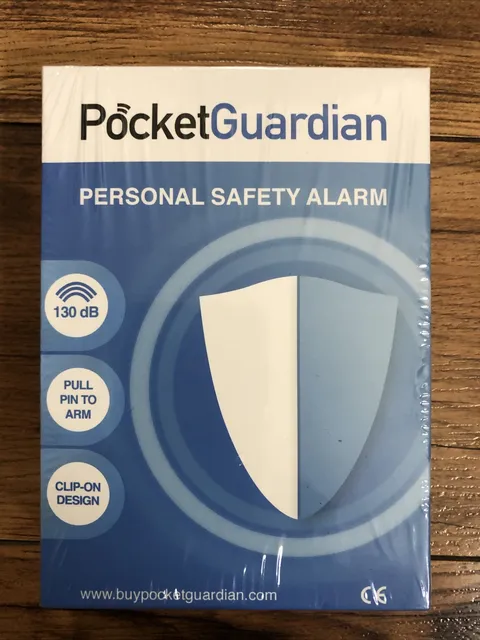 POCKET GUARDIAN PERSONAL SAFETY ALARM (NEW) nice Safety Device 130dB pull pin