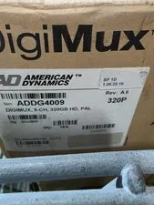 NEW NOS American Dynamics ADDG4009 DigiMux 9-Channel Digital Multiplexer 320GB
