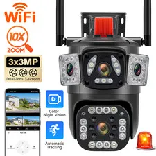 Battery Operated Wireless WiFi Home Security Camera System Outdoor Pan/Tilt US
