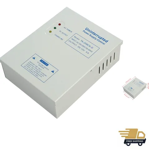 Touch-Controlled 12V 5A Power Supply Controller for Security Locks and Intercoms