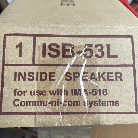 NuTone® ISB53 [ ISB53L ] Eggshell Intercom  Station for IMA516 Intercom System  