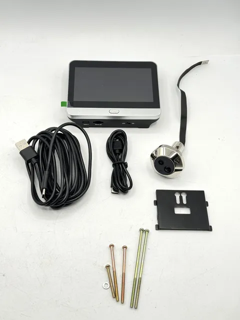 Video Doorbell Camera Wireless WiFi 4.3" Color Monitor 1080P HD, FOR PARTS