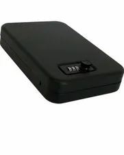 Amazon Basics Portable Security Case Lock Box Safe, Combination Lock, Large