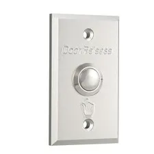 Door Release Button Push to Exit NO Switch 86x50mm 36V 3A Aluminium Alloy