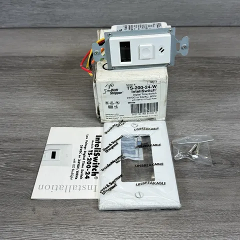 NEW Legrand WattStopper TS-200-24-W Inteliswitch Digital Time Switch 24VDC White