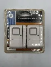 GE Personal Security 2 Pack 120dB Window Or Door Alarm Set 45115 NEW