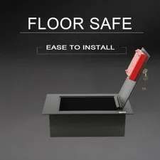Steel Underground Hidden Floor Safe Box Home Money Jewelry Security Deposit Box