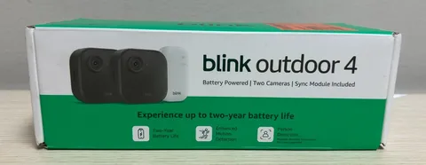 Blink Outdoor 4 2-Wireless Smart Security Camera System (4th Generation)