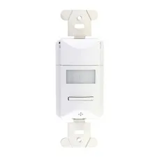 DIVERSA WOSSI32-P-VW OCCUPANCY SENSOR WALL SWITCH, PIR, 2P, PC, 347VAC, WHITE