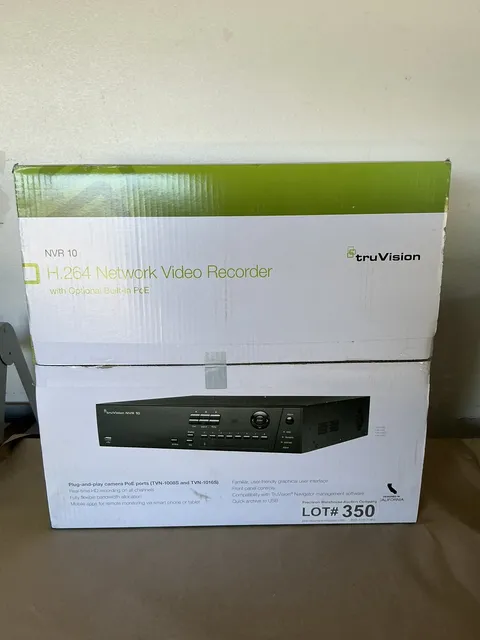 Interlogix TruVision NVR 10 TVN-1008S-2T 8 Channels POE Switch SEALED & NEW