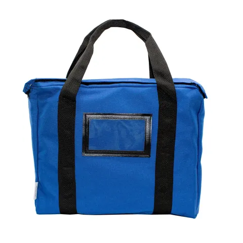 Fire Resistant Briefcase Document Bag, 14" x 11" x 3", Water Repellent, Prote...