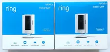 2 Pack Ring Indoor Plug-In 1080p Security Camera (2nd Gen) Privacy cover - White