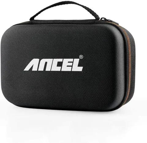 ANCEL Protective Case Waterproof Shockproof Eva Bag Storage Box for OBD2 Scanner